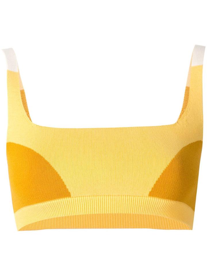 Nagnata Colour Block Bralette - Yellow