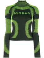 Misbhv Turtleneck Logo Active Top - Black