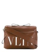 Valentino Vltn Shoulder Bag - Brown