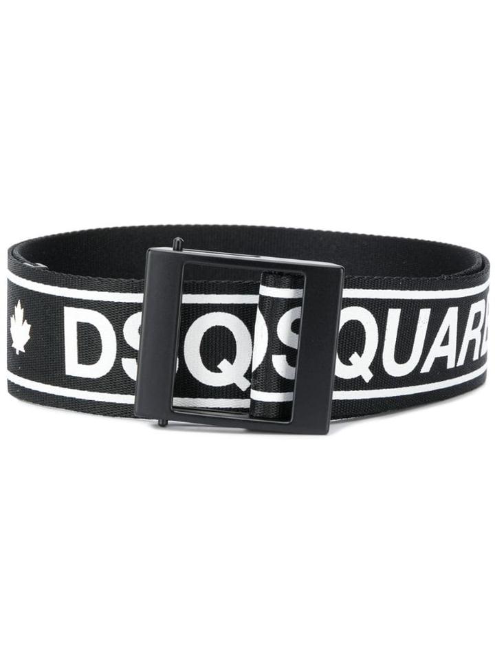 Dsquared2 Kids Teen Logo Belt - Black