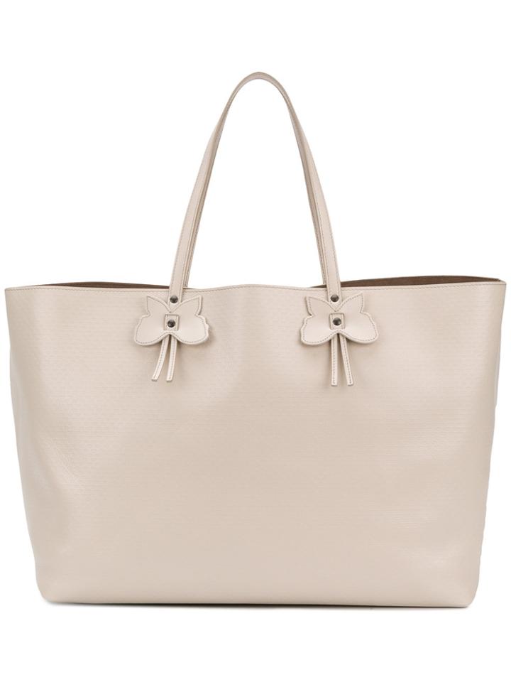 Bottega Veneta Butterfly Tote Bag - Nude & Neutrals