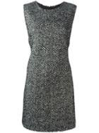 Ermanno Scervino Sleeveless Herringbone Dress