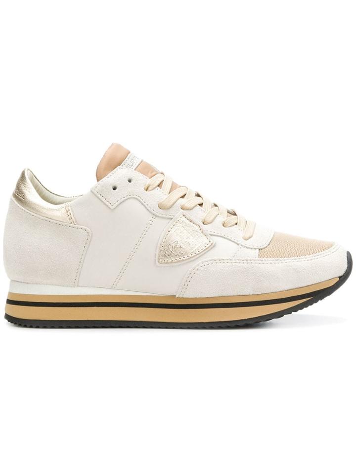 Philippe Model Tropez Sneakers - Neutrals