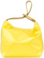 Trademark - The Pina Clutch - Women - Leather/satin - One Size, Yellow/orange, Leather/satin