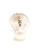 Yvonne Leon 18kt Gold And Pearl Stud Earring