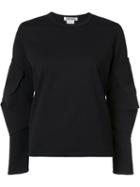 Comme Des Garçons Elbow Detail Longsleeved Blouse