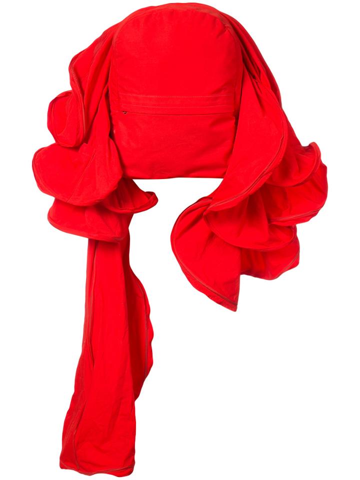 Yohji Yamamoto Bone Backpack - Red