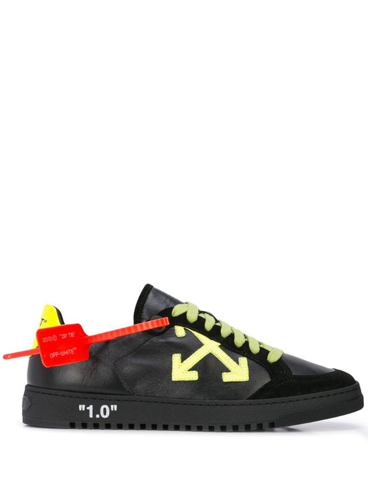Off-white Arrow Security Tag Sneakers - Black