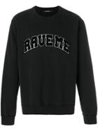 Misbhv Slogan Embroidered Sweatshirt - Black