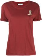 Sandro Paris Embroidered T-shirt