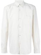 Our Legacy Plain Shirt, Men's, Size: Medium, White, Cotton/linen/flax