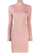Off-white Sheer Glitter Dress - Neutrals