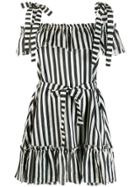 Zimmermann Striped Dress - Black