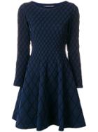 Antonino Valenti Flared Knitted Dress - Blue