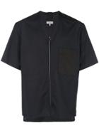 Lanvin Zip Front T-shirt - Blue