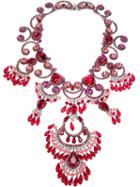 Rodrigo Otazu Couture Necklace, Women's, Metallic, Metal Other/swarovski Crystal