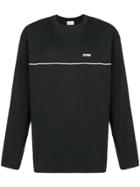 Drôle De Monsieur Front Print Sweatshirt - Black