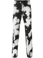 Marcelo Burlon County Of Milan Slim Fit Jeans, Men's, Size: 32, Black, Cotton/polyester/spandex/elastane