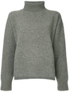 Le Ciel Bleu Turtle Neck Knit Jumper - Grey