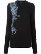 Ann Demeulemeester Baroque Print Sweatshirt