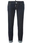 Dsquared2 Pat Jeans, Women's, Size: 44, Blue, Cotton/spandex/elastane
