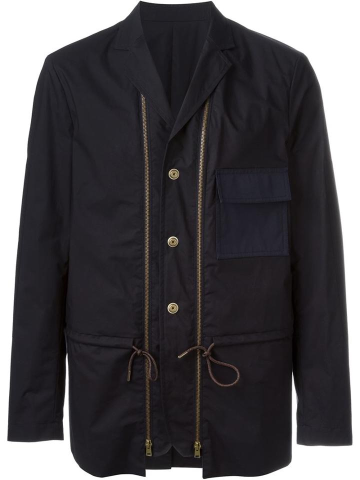 Marni Two Front Zip Short Coat