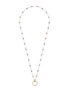 Gucci Ouroboros Pendant Beaded Necklace - 8521