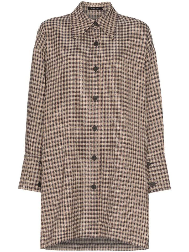 Low Classic Checked Oversized Shirt
