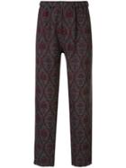 Undercover X Valentino Loose Fit Trousers - Red