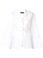 Eudon Choi Flared Balzer - White