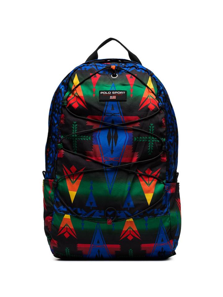Polo Ralph Lauren Multicoloured Heritage Backpack - Blue