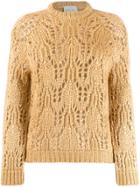 Forte Forte Crochet Knit Jumper - Neutrals