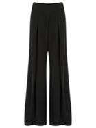Uma Raquel Davidowicz - Silk Trousers - Women - Silk - 40, Grey, Silk