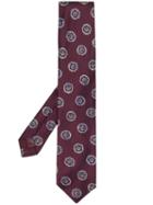 Brioni Floral Embroidered Tie