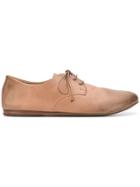 Marsèll Almond Toe Lace-up Shoes - Brown