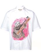 Marni Frank Navin Print Shirt - White