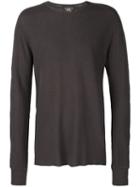 Rrl Long Sleeve T-shirt, Men's, Size: Large, Grey, Cotton
