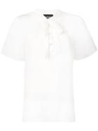 Boutique Moschino Shortsleeved Blouse - White