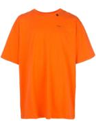 Off-white Abstract Arrows Embroidery T-shirt - Orange