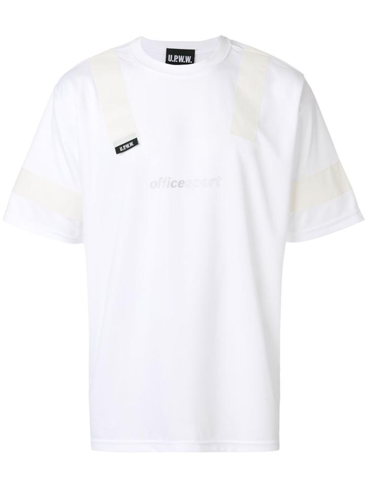 Utility Pro Oversized Strap Detail T-shirt - White