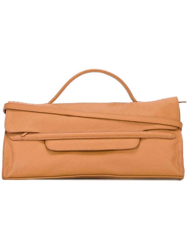 Zanellato Large Tote Bag, Women's, Brown, Leather