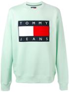 Tommy Hilfiger - Classic Logo Printed Sweatshirt - Men - Cotton/polyester - Xl, Green, Cotton/polyester