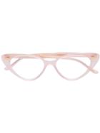 Cutler & Gross Cat-eye Glasses - Pink