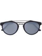 Retrosuperfuture Round Framed Sunglasses, Women's, Grey, Acetate