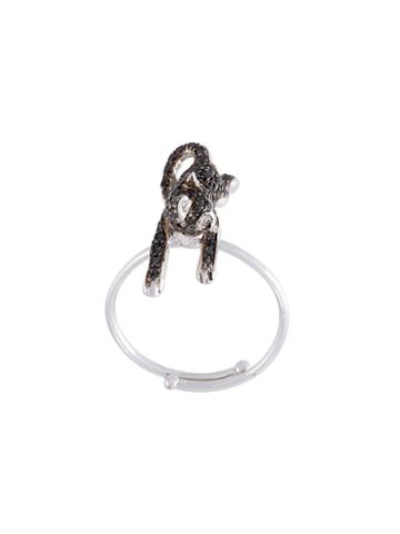 Christina Debs Cat Diamond Ring