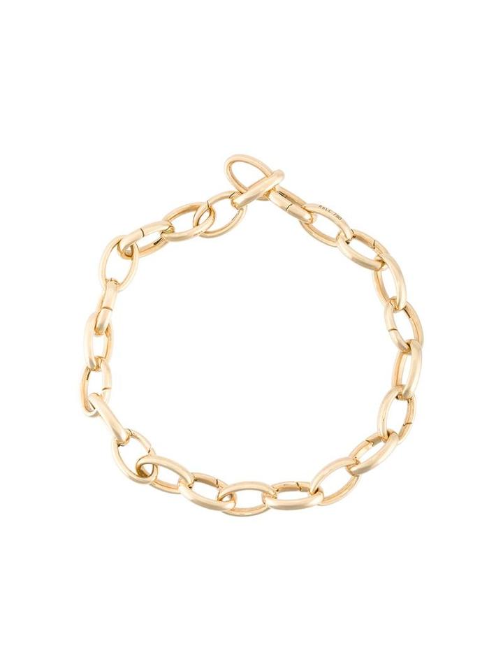 Rosa De La Cruz Chain Link Bracelet, Women's, Metallic
