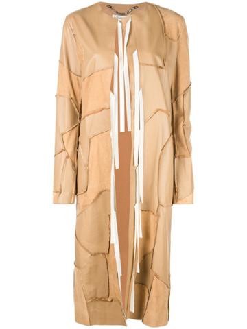 Altuzarra 'benvenuto' Coat - Neutrals