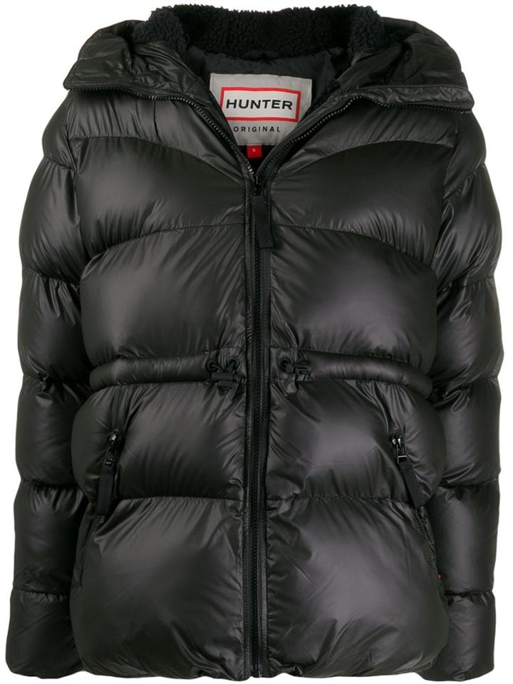 Hunter A-line Puffer Jacket - Black