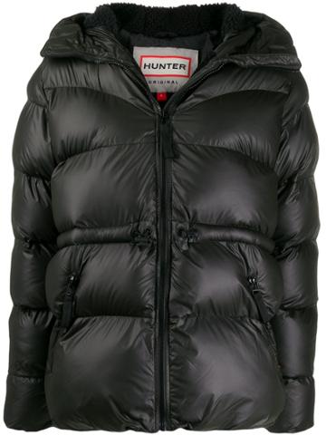 Hunter A-line Puffer Jacket - Black