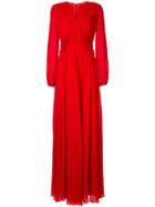 Giambattista Valli Deep Rouge Dress - Red